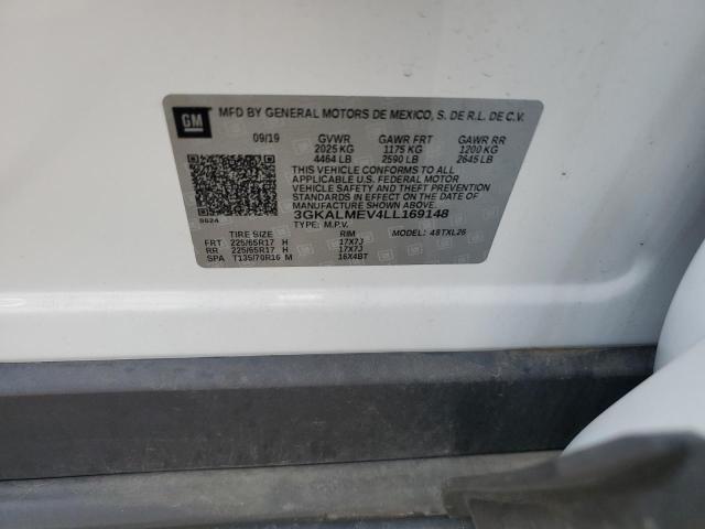 3GKALMEV4LL169148 GMC Terrain Sle