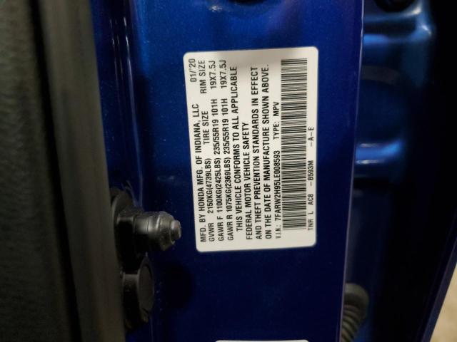 7FARW2H95LE008593 Honda Cr-v Touring