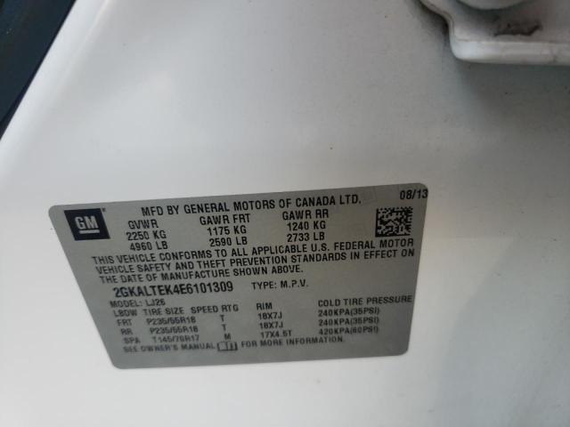 2GKALTEK4E6101309 GMC Terrain Slt