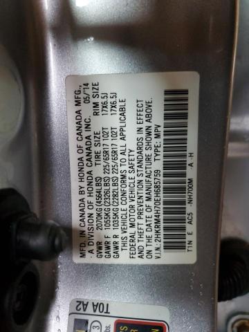 2HKRM4H70EH685759 Honda CR-V EXL