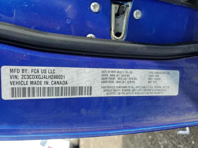 2C3CDXGJ4LH246031 Dodge Charger Scat Pack