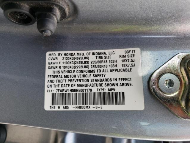 7FARW1H56HE001179 Honda CR-V EX