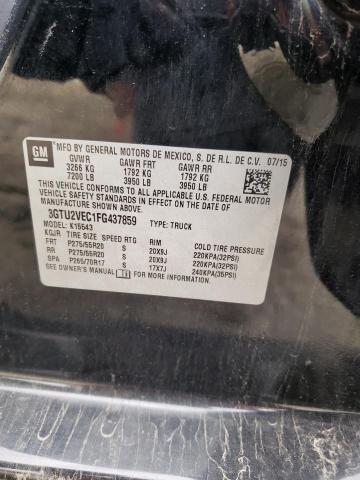 3GTU2VEC1FG437859 GMC Sierra K1500 Slt