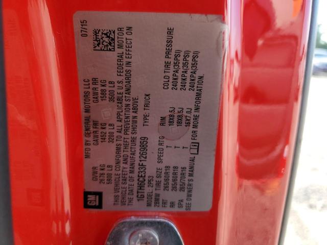 1GTH6CE33F1269859 GMC CANYON SLT