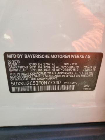5UXKU2C53F0N77340 BMW X6 Xdrive35i
