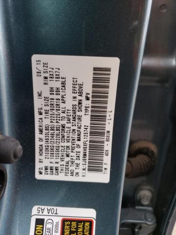 5J6RM4H9XFL125742 Honda Cr-v Touring