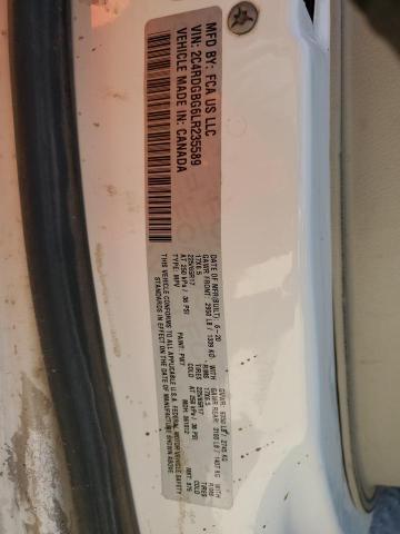 2C4RDGBG6LR235589 Dodge Grand Caravan Se