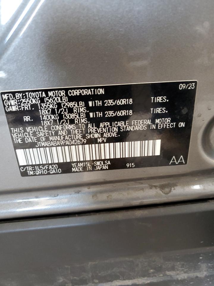 JTMABABA9PA042679 Subaru Solterra P