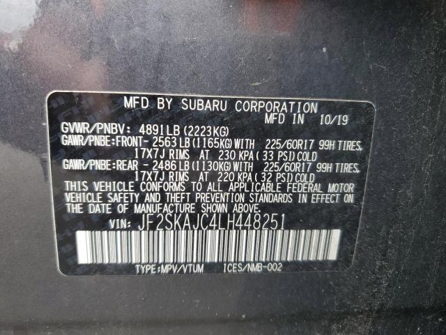 JF2SKAJC4LH448251 Subaru FORESTER P