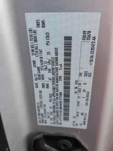 1FTFX1EG8HKE17786 Ford F150 SUPER