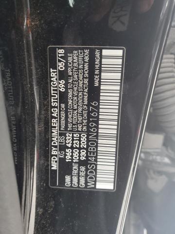 WDDSJ4EB0JN691676 Mercedes-Benz CLA 250