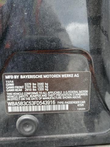 WBA5B3C53FD543916 BMW 535 XI