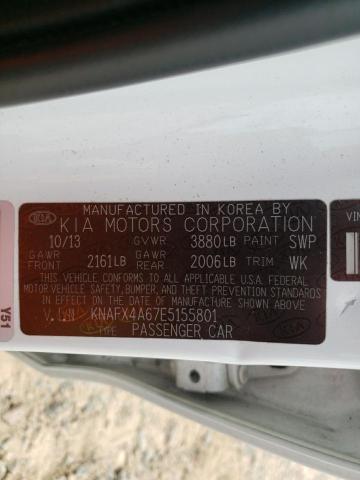KNAFX4A67E5155801 KIA FORTE LX
