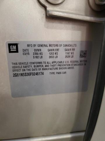 2G61N5S36F9246174 Cadillac XTS LUXURY
