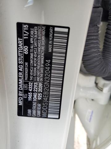 WDDSJ4EB2GN320494 Mercedes-Benz CLA 250