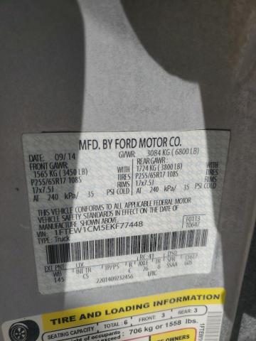 1FTEW1CM5EKF77448 Ford F150 SUPER