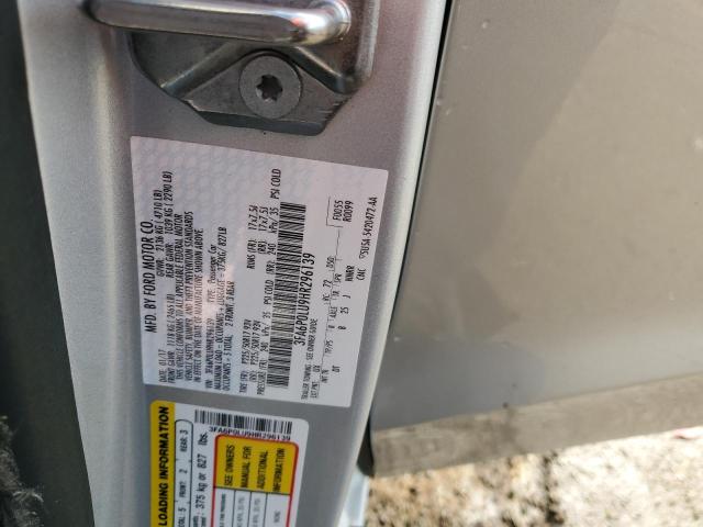 3FA6P0LU9HR296139 Ford FUSION SE