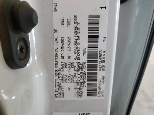 5TFNA5DB1RX143491 Toyota TUNDRA CRE