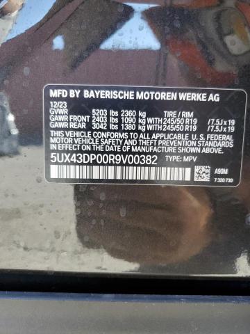 5UX43DP00R9V00382 BMW 2024