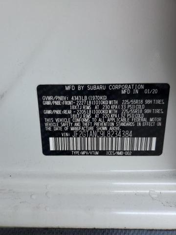 JF2GTANC9L8234384 Subaru Crosstrek