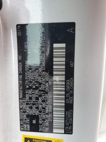 2T2BC1BA8FC001872 Lexus RX 450H