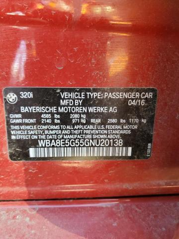 WBA8E5G55GNU20138 BMW 320 XI