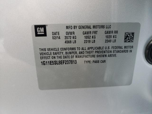 1G11E5SL8EF237813 Chevrolet MALIBU 2LT
