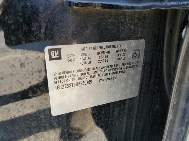 1G1ZE5ST5HF259789 Chevrolet MALIBU LT
