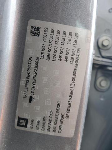 1GCRYDED0KZ309016 Chevrolet Silverado