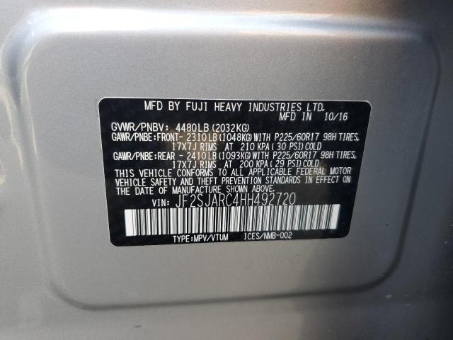 JF2SJARC4HH492720 Subaru FORESTER 2