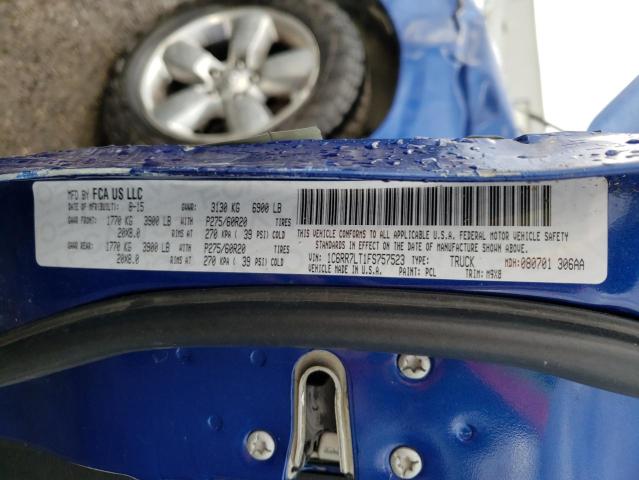 1C6RR7LT1FS757523 RAM 2015
