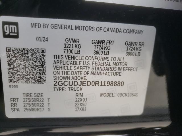 2GCUDJED0R1198880 Chevrolet Silverado