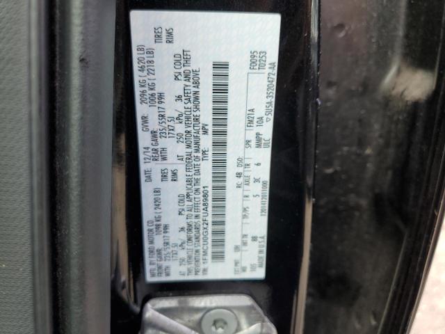 1FMCU0GX2FUA89801 Ford ESCAPE SE