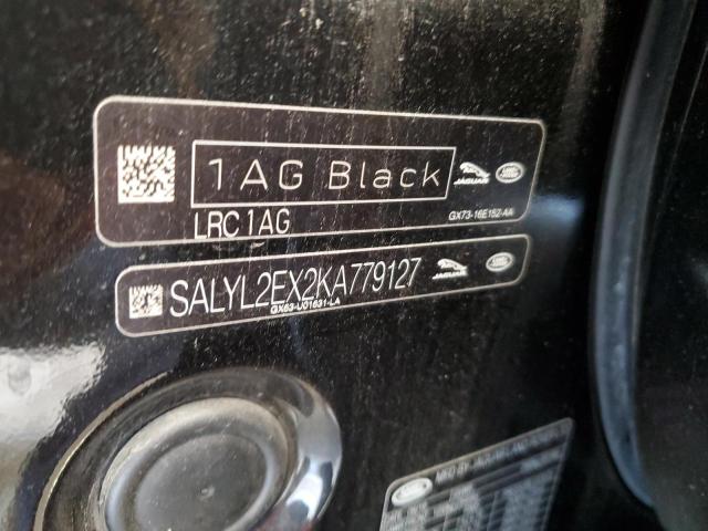 SALYL2EX2KA779127 Land Rover RANGE ROVE