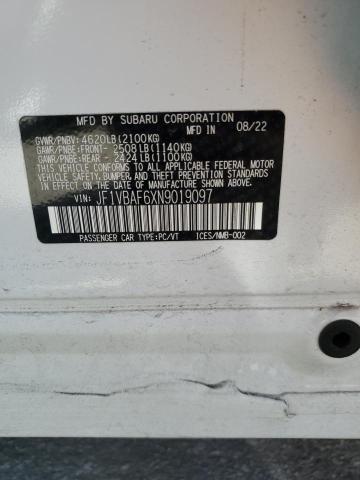 JF1VBAF6XN9019097 Subaru WRX PREMIU