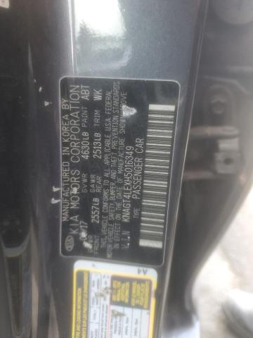 KNAGT4LEXH5016349 KIA OPTIMA HYB