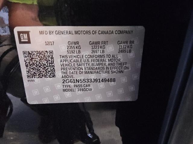 2G61N5S33J9149488 Cadillac XTS LUXURY