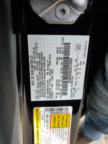 3FA6P0HD6LR123969 Ford FUSION SE