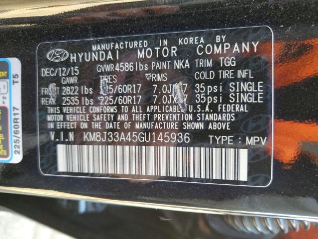 KM8J33A45GU145936 Hyundai Tucson Limited