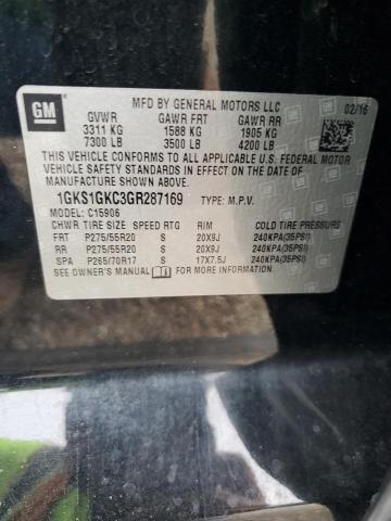 1GKS1GKC3GR287169 GMC Yukon Xl C1500 Slt