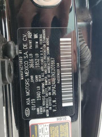 3KPA24AB7KE201667 KIA RIO S