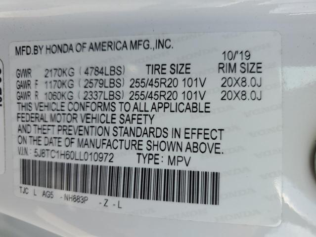5J8TC1H60LL010972 Acura Rdx A-spec