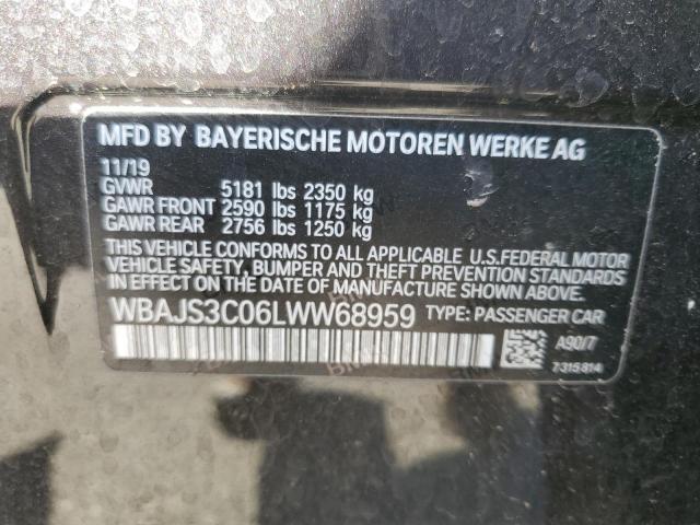 WBAJS3C06LWW68959 BMW 540 XI