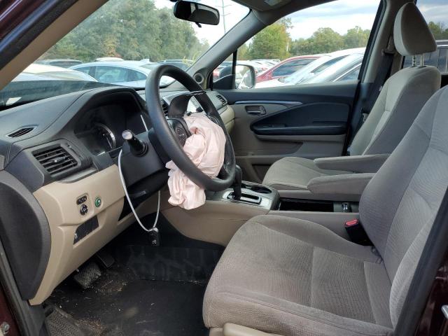 5FNYF5H13HB003032 Honda PILOT LX