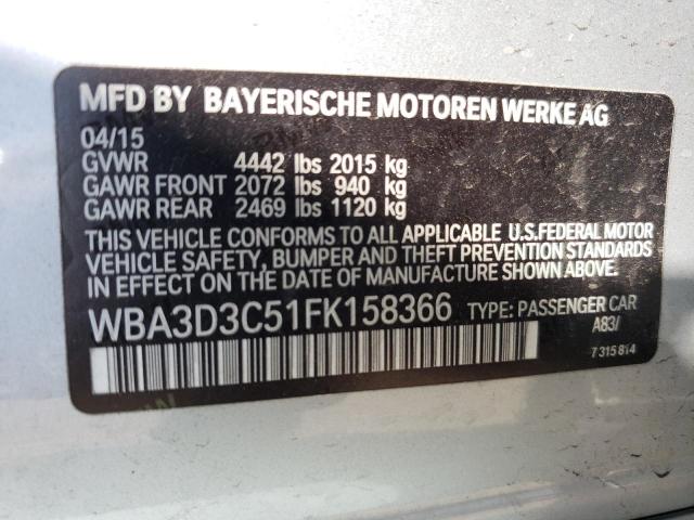 WBA3D3C51FK158366 BMW 328 D