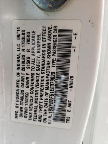 19XFB2F51EE079020 Honda Civic Lx