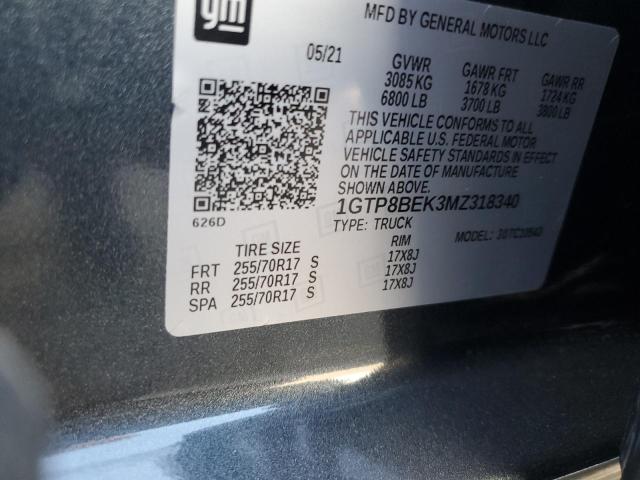 1GTP8BEK3MZ318340 GMC Sierra C1500 Sle