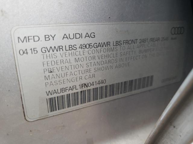 WAUBFAFL1FN041440 Audi A4 PREMIUM