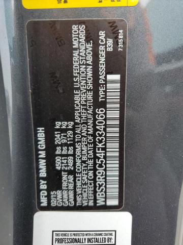WBS3R9C54FK334066 BMW M4