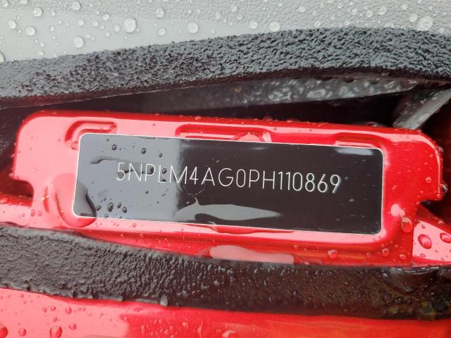 5NPLM4AG0PH110869 Hyundai ELANTRA SEL